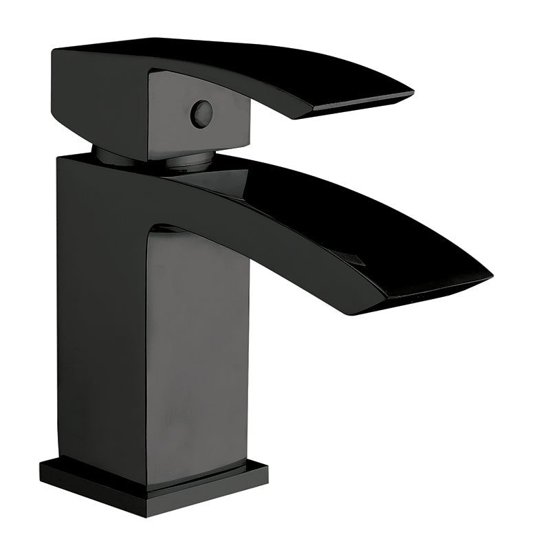 Scudo Descent Black Mono Basin Mixer - Brand New Bathroom 