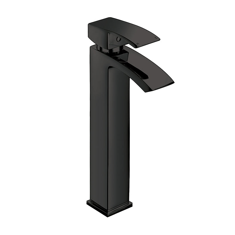 Scudo Descent Black Tall Mono Basin Mixer - Brand New Bathroom 