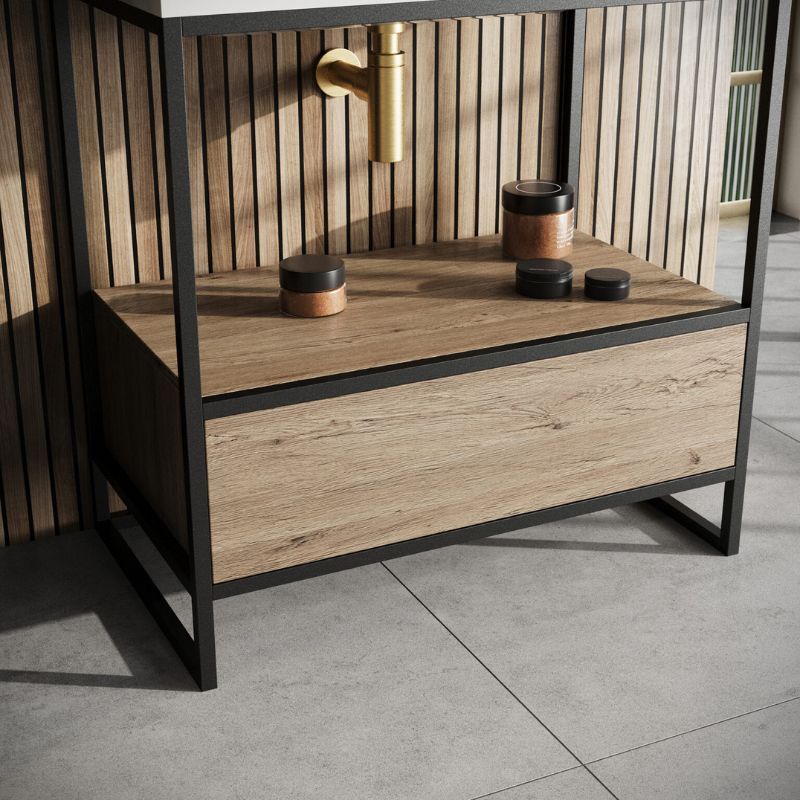 Scudo BOHO Rustic Oak Drawer - Brand New Bathrooms