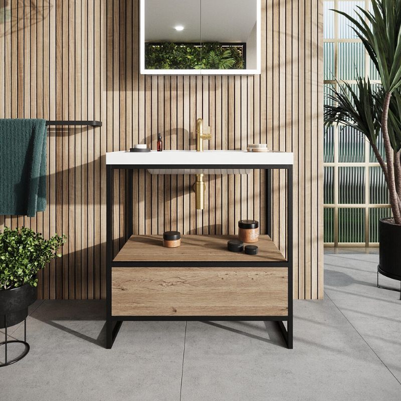Scudo BOHO Black Frame - Brand New Bathrooms