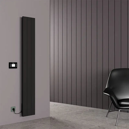 Carisa Boreas N Electric Aluminium Radiator (4 Sizes) - Brand New Bathrooms