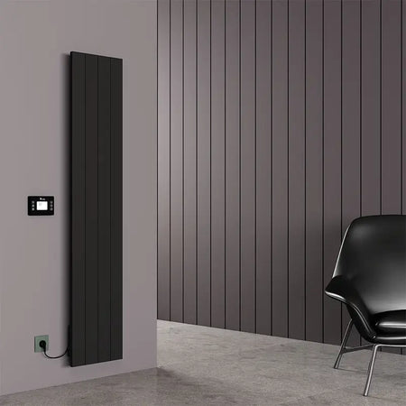 Carisa Boreas N Electric Aluminium Radiator (4 Sizes) - Brand New Bathrooms