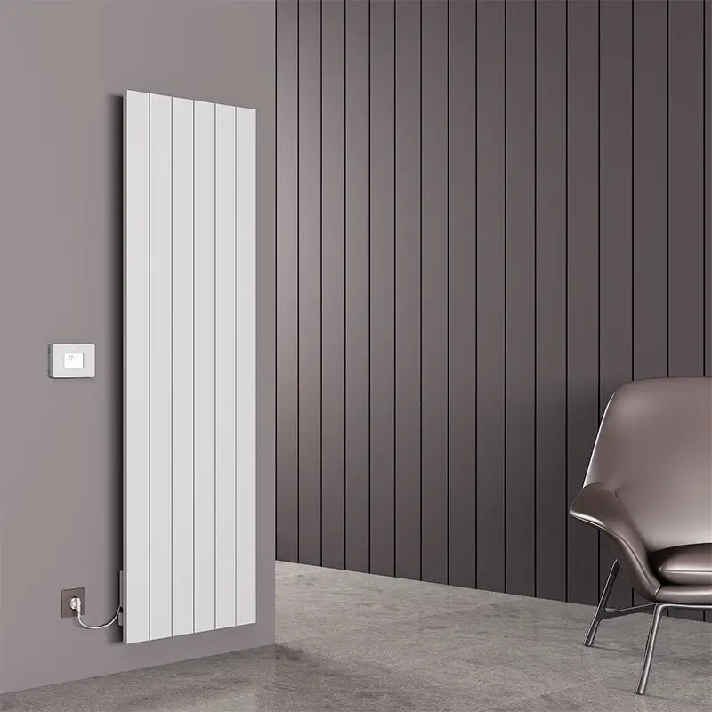 Carisa Boreas N Electric Aluminium Radiator (4 Sizes) - Brand New Bathrooms