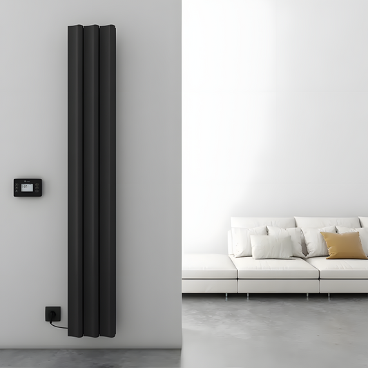 Carisa Boreas S Electric Aluminium Radiator (13 sizes, 2 colours)