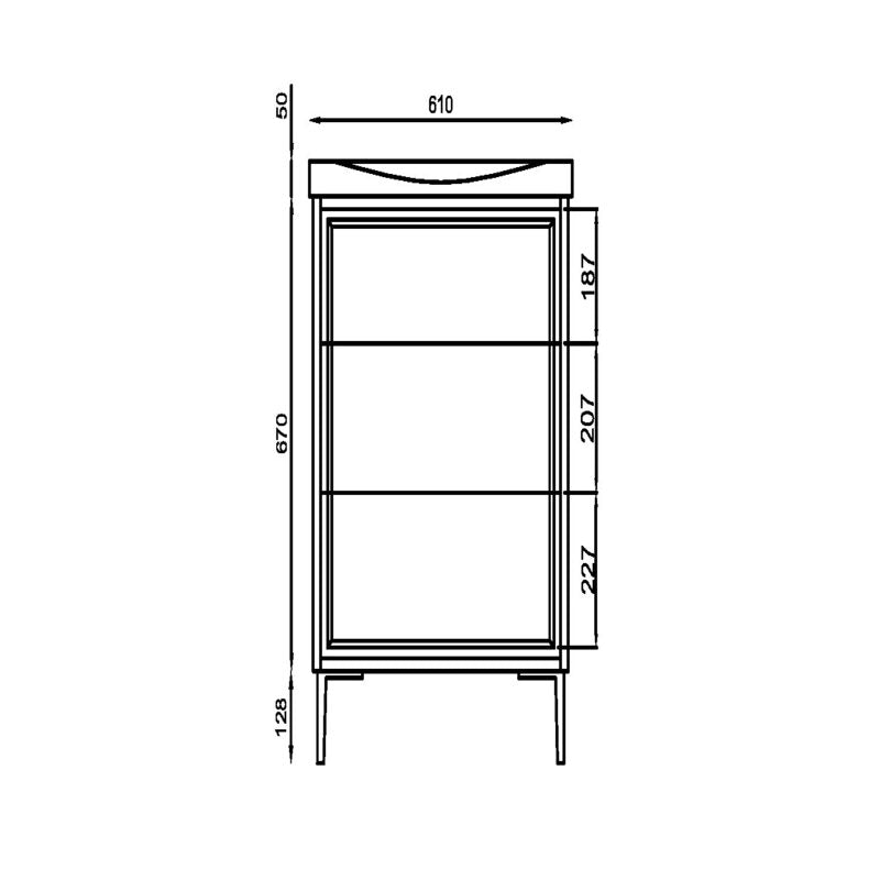 Scudo Bota Cabinet (3 sizes, 2 colours) - Brand New Bathrooms