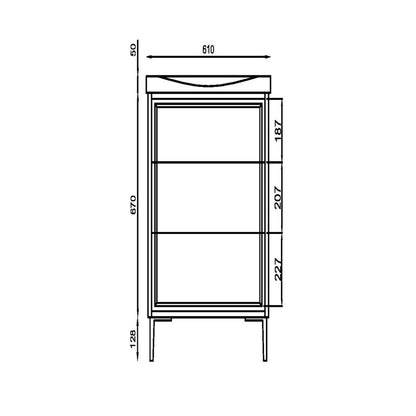 Scudo Bota Cabinet (3 sizes, 2 colours) - Brand New Bathrooms