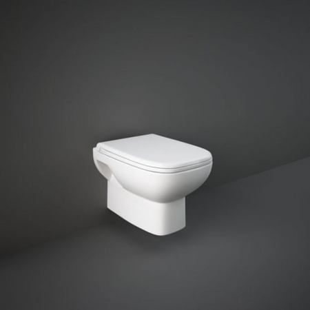 RAK Ceramics Origin Quick Release Soft Close Toilet Seat & Cover (Alpine White) - Brand New Bathrooms
