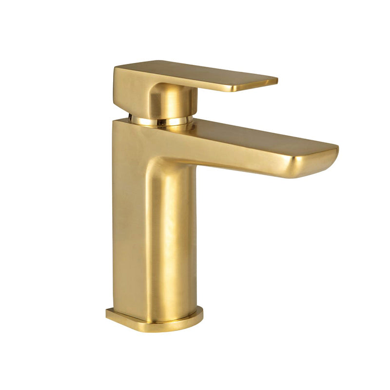 Scudo Muro Brushed Brass Basin Mono Mixer - Brand New Bathroom 