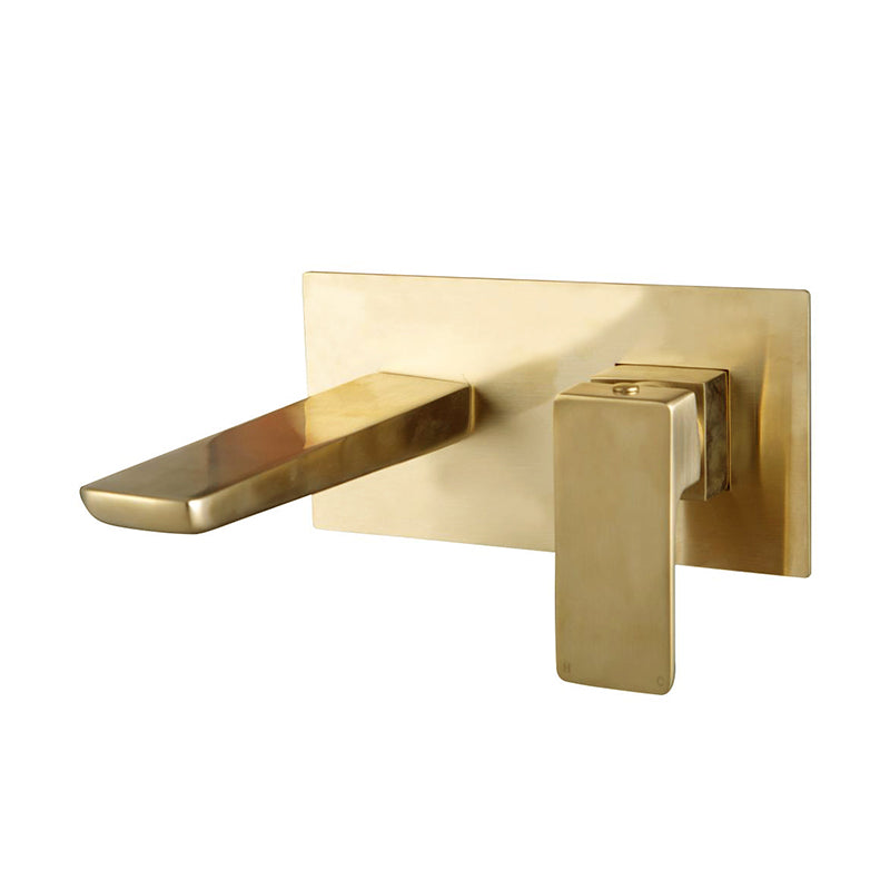 Scudo Muro Black Wall Mounted Bath Mixer - Brand New Bathroom 