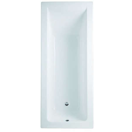 RAK Ceramics Metropolitan Rectangular Single Ended Bath (2 sizes, White) - Brand New Bathrooms