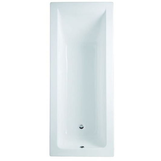 RAK Ceramics Metropolitan Rectangular Single Ended Bath (2 sizes, White) - Brand New Bathrooms