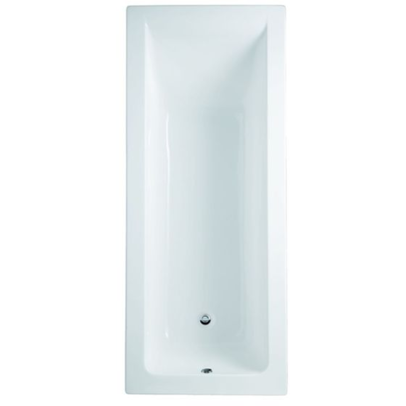 RAK Ceramics Metropolitan Rectangular Single Ended Bath (2 sizes, White) - Brand New Bathrooms