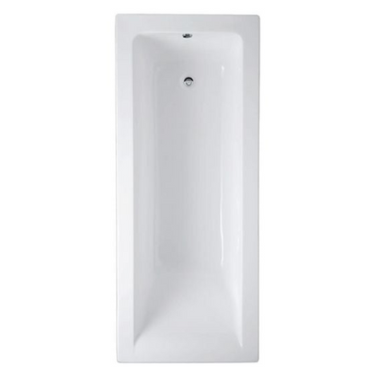 RAK Ceramics Metropolitan Rectangular Single Ended Bath (2 sizes, White) - Brand New Bathrooms