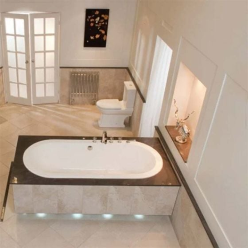 RAK Ceramics DKM Oval Double Ended Bath (1 size, White) - Brand New Bathrooms