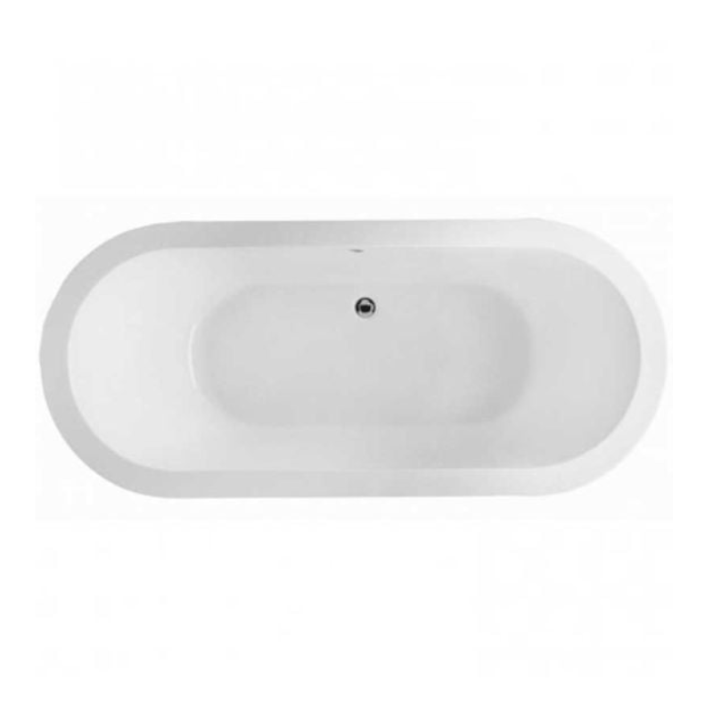 RAK Ceramics DKM Oval Double Ended Bath (1 size, White) - Brand New Bathrooms