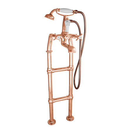 Hurlingham Freestanding Bath Mixer Taps with Tap Stand (2 sizes, 2 colours) - Brand New Bathrooms