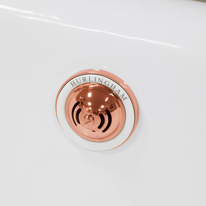Hurlingham Click Clack Bath Waste with Overflow (1 size, 4 colours) - Brand New Bathrooms