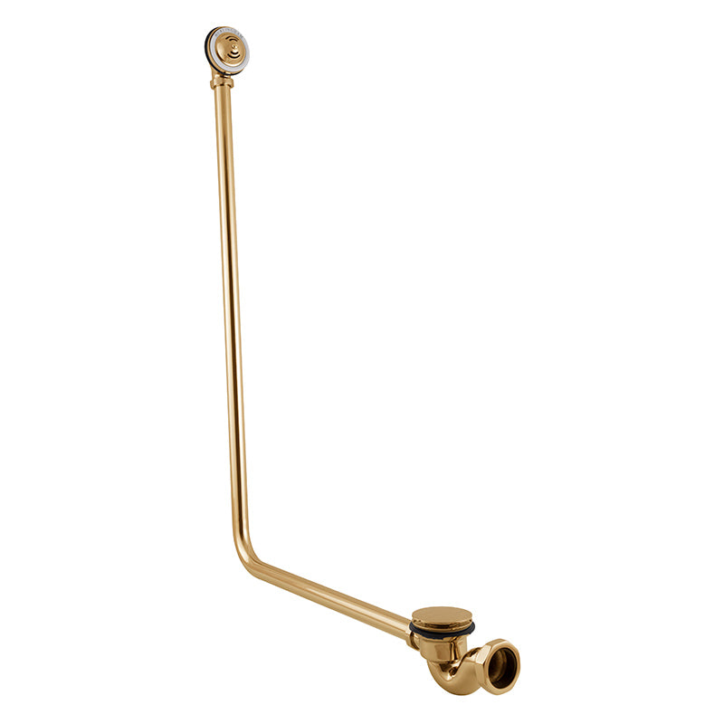 Hurlingham Click Clack Bath Waste with Overflow (1 size, 4 colours) - Brand New Bathrooms