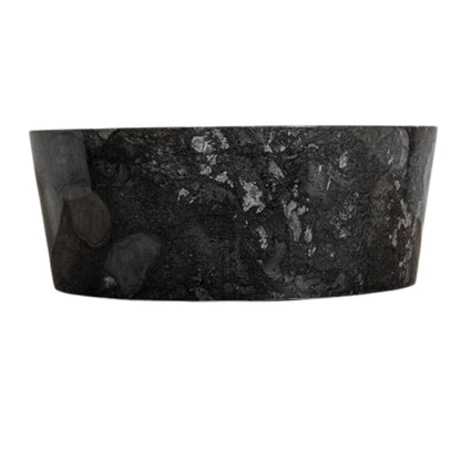 Loutro Lavabo Bali-B Round Marble Basin (1 size, Anthracite) - Brand New Bathrooms