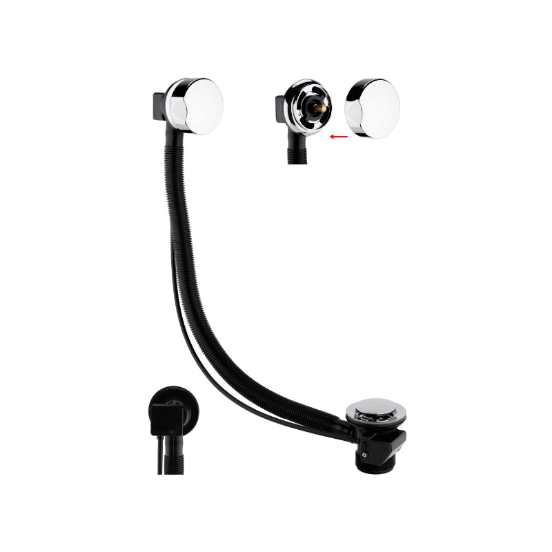 Giavani Bathrooms Complete Bathroom Suite with 1700mm L-Shape Right-Handed Shower Bath, Chrome Brassware & Vanity Unit (3 colours)