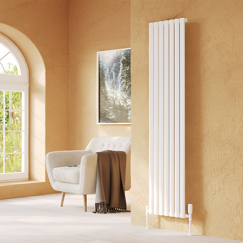 Brand New Bathrooms Bella Aluminium Radiator (3 sizes, 2 styles, 3 colours)