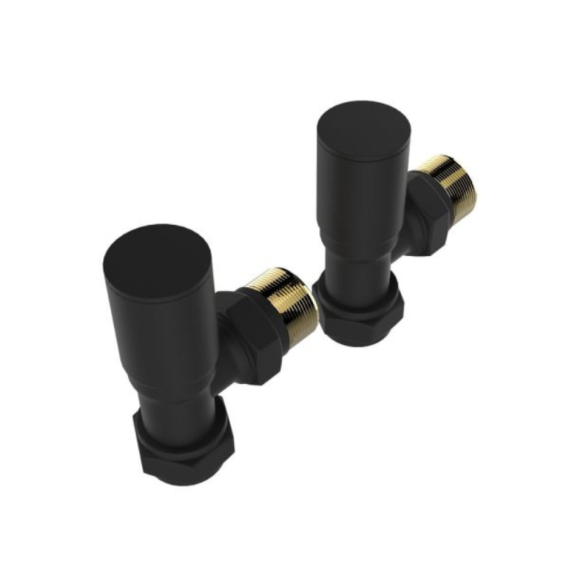 Senator Premium Angled Radiator Valve (1 size, 4 colours) - Brand New Bathrooms