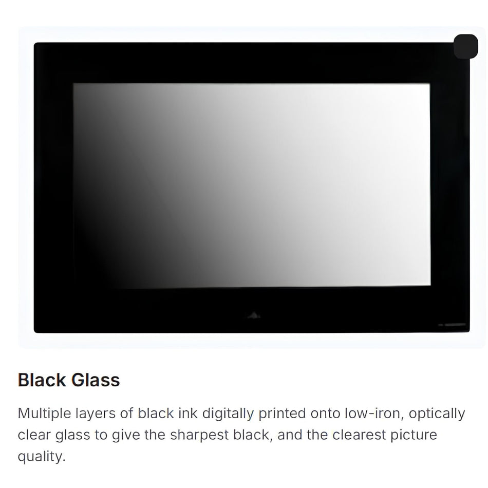 Aquavision Nexus Silhouette Bathroom TV (3 sizes, 3 choices of glass finish)