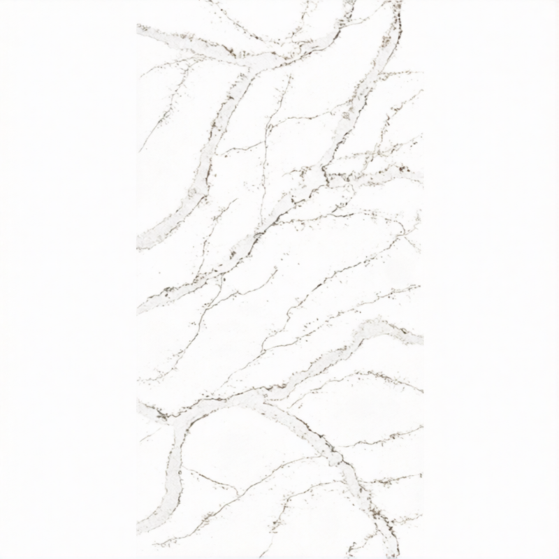 Bushboard Nuance Calacatta Volegno 2420 x 600mm Tongue & Groove Wall Panel - Brand New Bathrooms
