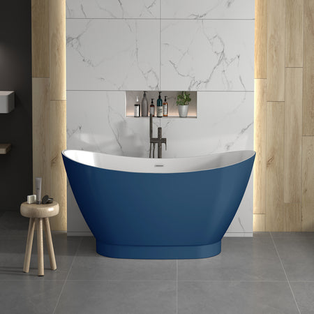 Brand New Bathrooms Doris Freestanding Acrylic Bathtub (1 size, any colour) - Brand New Bathrooms