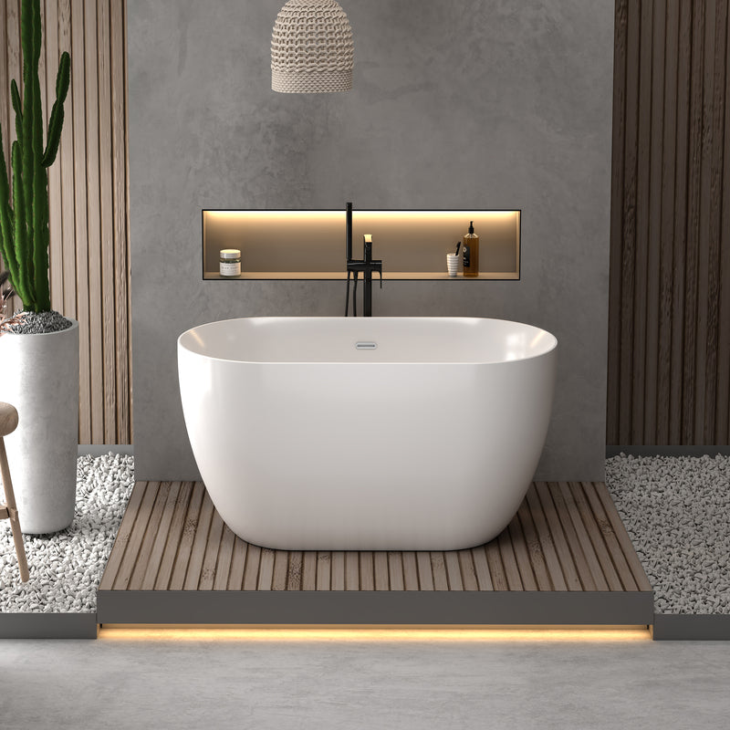 Brand New Bathrooms Hattie Freestanding Acrylic Bathtub (1 size, any colour) - Brand New Bathrooms