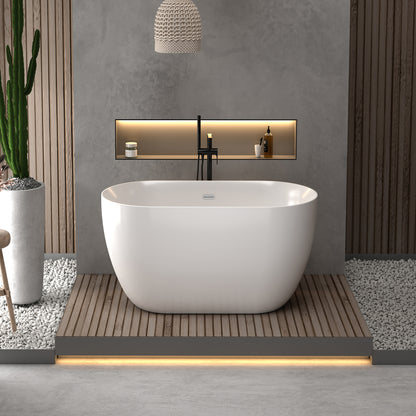 Brand New Bathrooms Hattie Freestanding Acrylic Bathtub (1 size, any colour) - Brand New Bathrooms