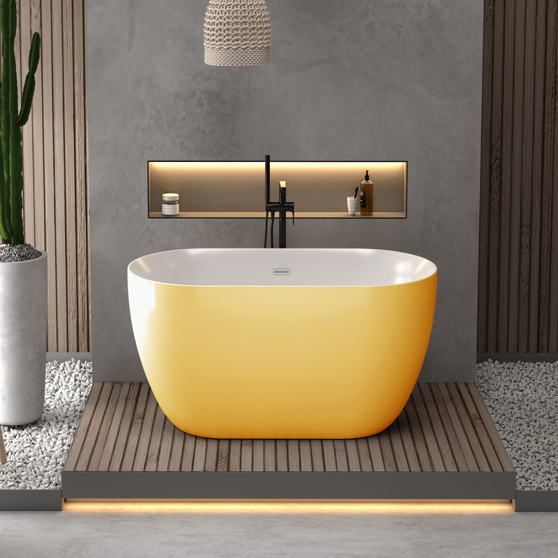 Brand New Bathrooms Hattie Freestanding Acrylic Bathtub (1 size, any colour) - Brand New Bathrooms