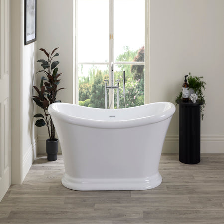 Brand New Bathrooms Mae Freestanding Acrylic Bathtub (1 size, any colour) - Brand New Bathrooms
