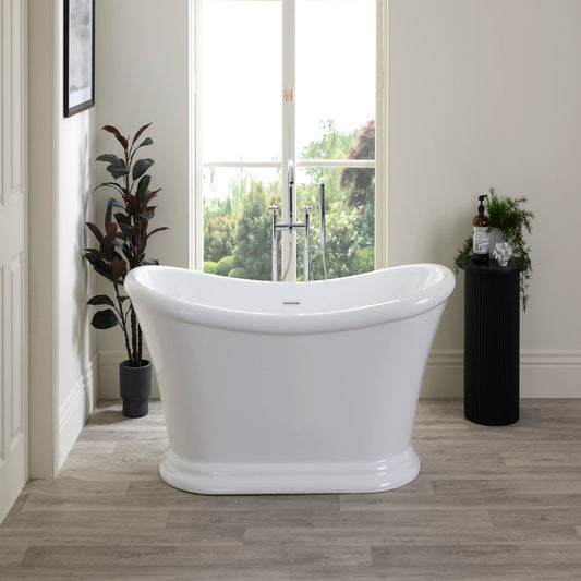 Brand New Bathrooms Mae Freestanding Acrylic Bathtub (1 size, any colour) - Brand New Bathrooms