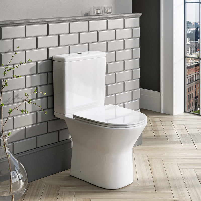 Scudo Ceramic Cistern Choices 550 & Middleton (White) CISTERN & FITTINGS ONLY - Brand New Bathrooms