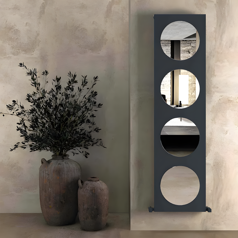 Carisa Circles Aluminium Radiator (1 size, 2 colours)