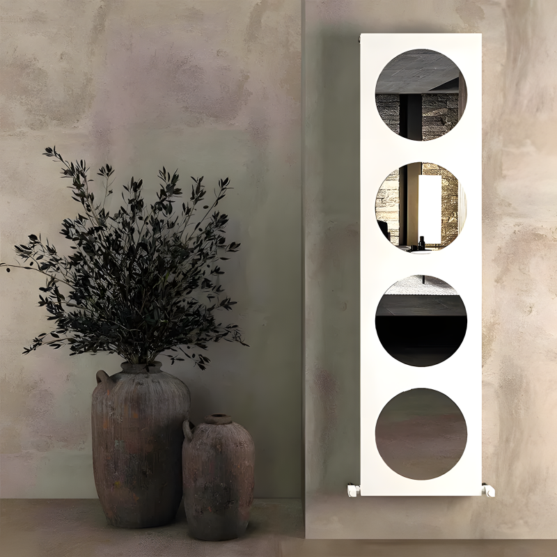 Carisa Circles Aluminium Radiator (1 size, 2 colours)