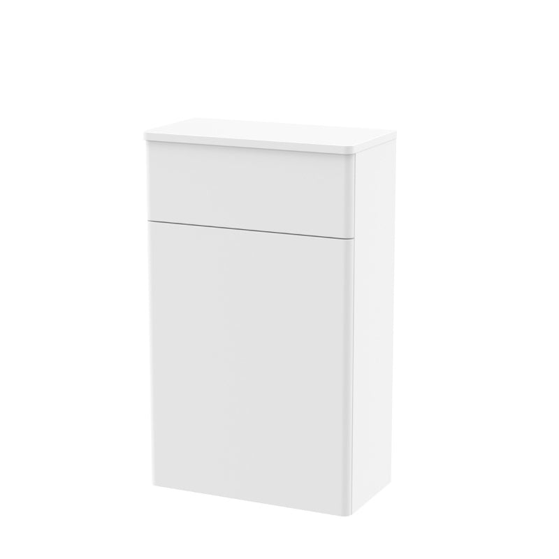 Nuie Classique 500mm Satin White Floor Standing Concealed Cistern (1 size, 3 colours) - Brand New Bathrooms