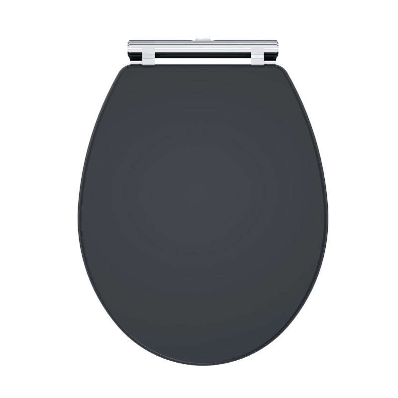 Nuie Classique Traditional Round Wooden Toilet Seat (1 size, 4 colours) - Brand New Bathrooms