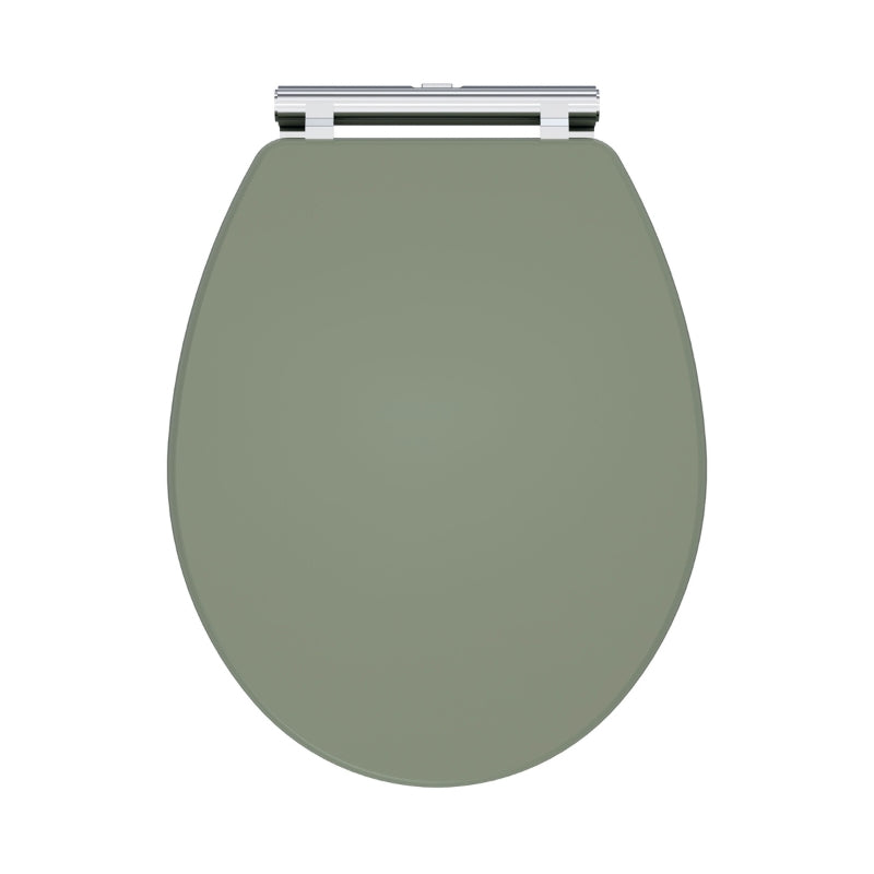 Nuie Classique Traditional Round Wooden Toilet Seat (1 size, 4 colours) - Brand New Bathrooms