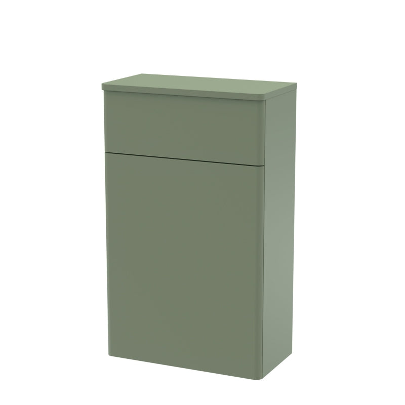 Nuie Classique 500mm Satin White Floor Standing Concealed Cistern (1 size, 3 colours) - Brand New Bathrooms