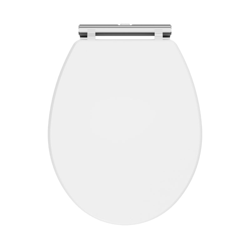 Nuie Classique Traditional Round Wooden Toilet Seat (1 size, 4 colours) - Brand New Bathrooms