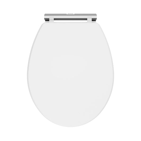 Nuie Classique Traditional Round Wooden Toilet Seat (1 size, 4 colours) - Brand New Bathrooms