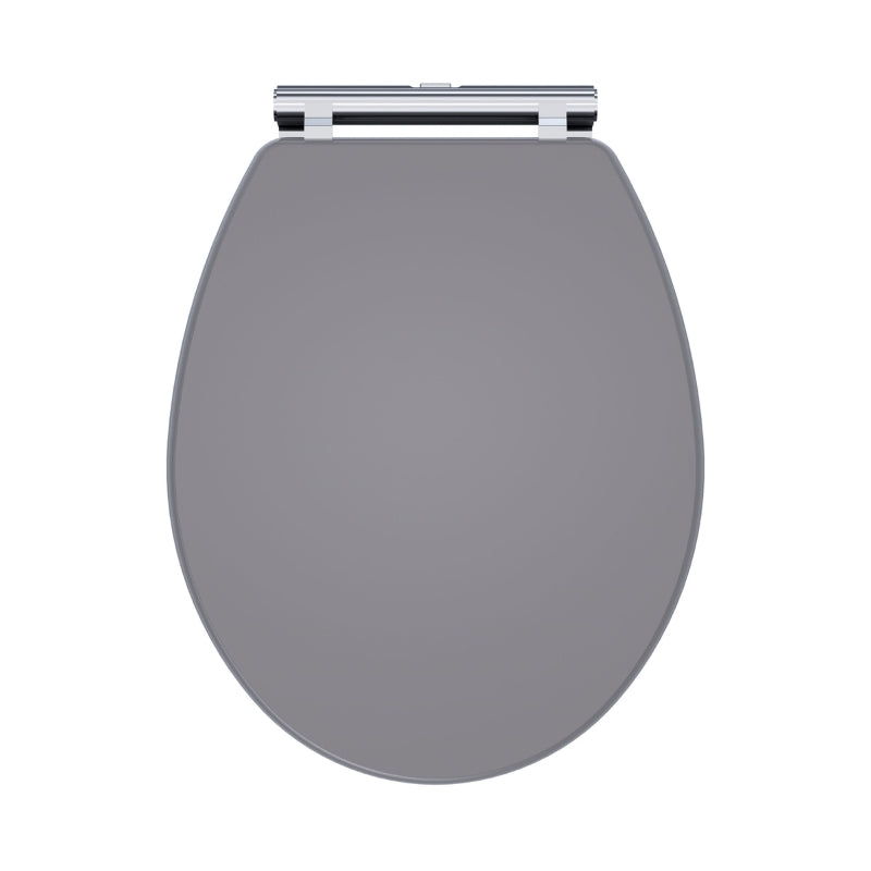 Nuie Classique Traditional Round Wooden Toilet Seat (1 size, 4 colours) - Brand New Bathrooms