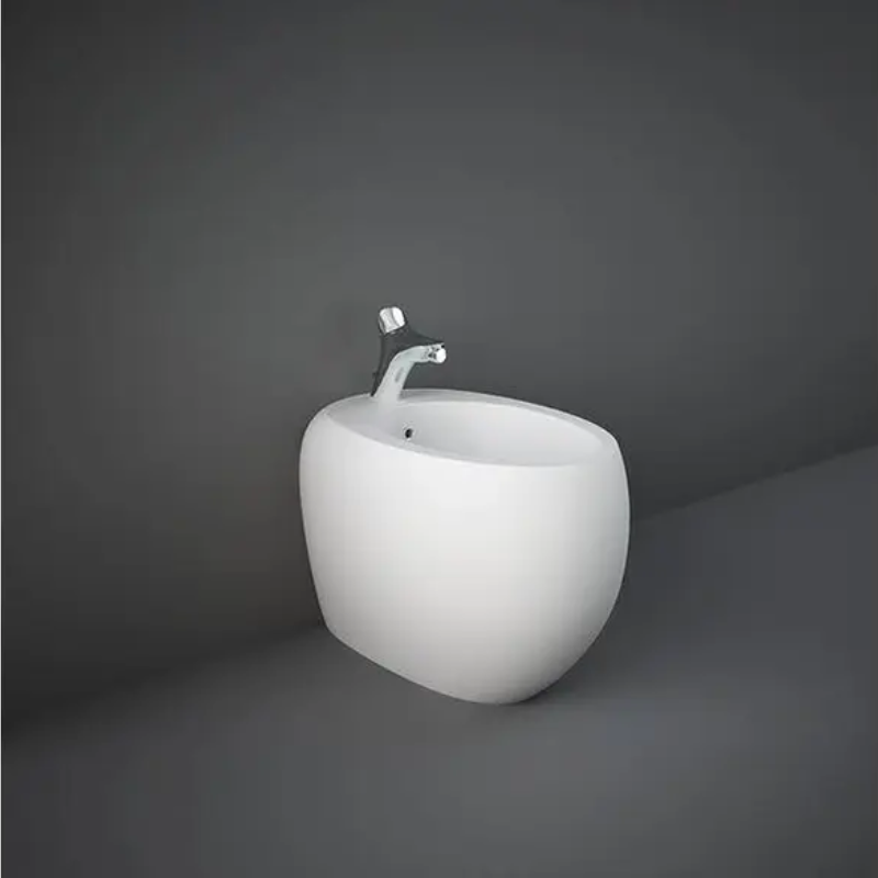 RAK Ceramics Cloud Wall Hung Basin with 1 Tap Hole (1 size, 2 colours) - Brand New Bathrooms