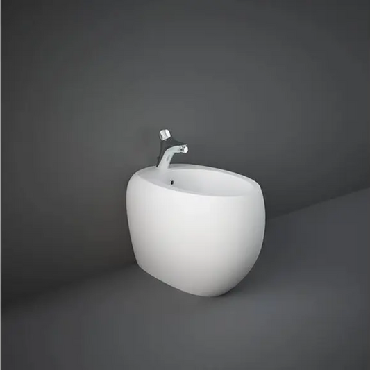 RAK Ceramics Cloud Wall Hung Basin with 1 Tap Hole (1 size, 2 colours) - Brand New Bathrooms