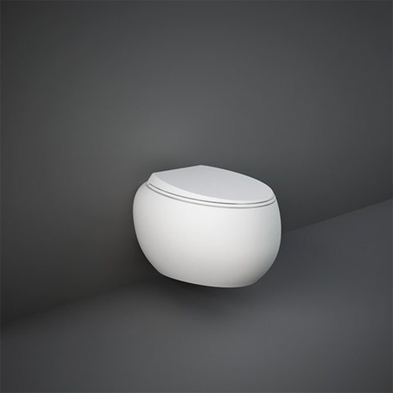 RAK Ceramics Cloud Wall Hung WC Pan With Hidden Fixations (1 size, 2 colours) - Brand New Bathrooms