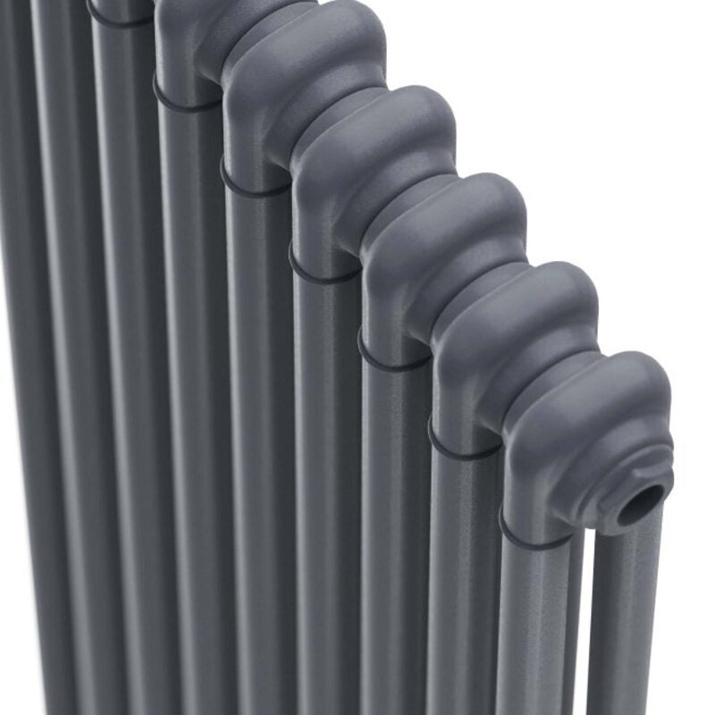 Scudo 2 Column Vertical Designer Radiator (9 sizes, 3 colours) - Brand New Bathrooms