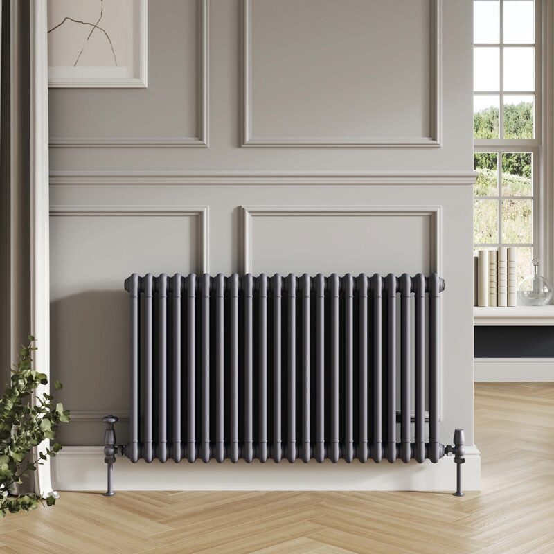 Scudo 2 Column Horizontal Designer Radiator (1 size, 3 colours) - Brand New Bathrooms