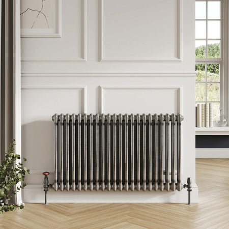 Scudo 2 Column Horizontal Designer Radiator (1 size, 3 colours) - Brand New Bathrooms